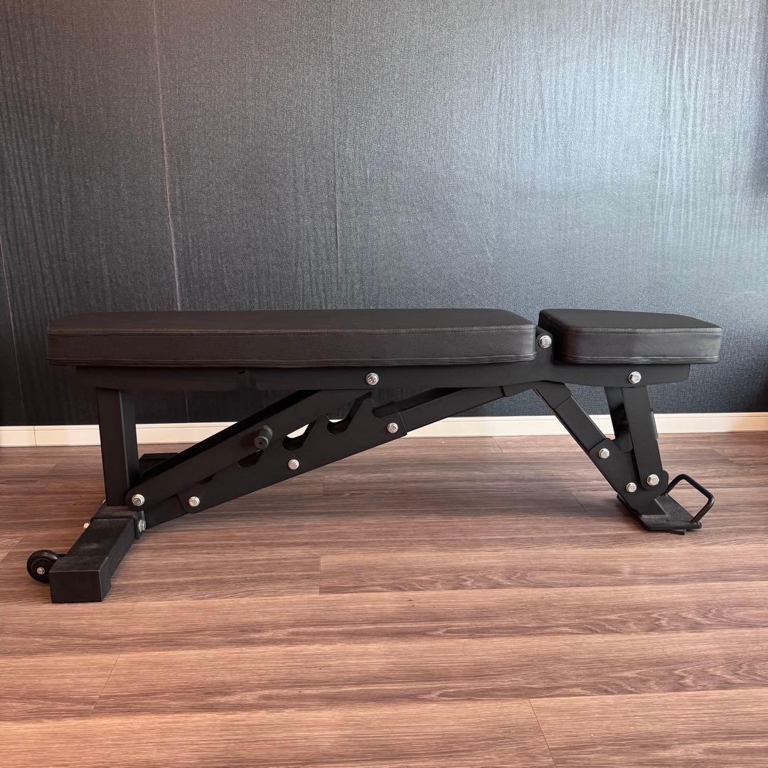 BODYMAKERトレーニングベンチ 45kgブラック 可変角度