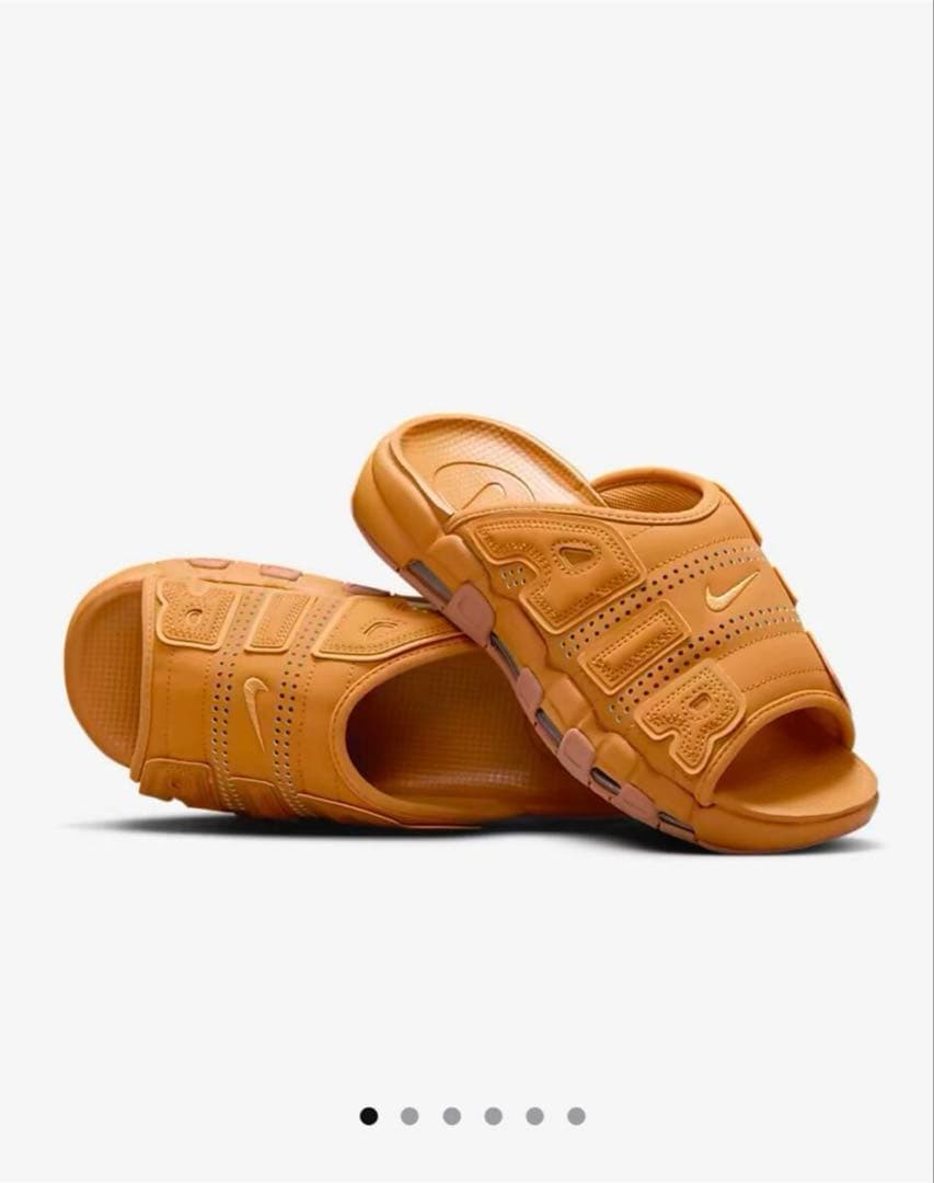 【新品未使用】ナイキエアモアアップテンポスライド28フラックスNIKE