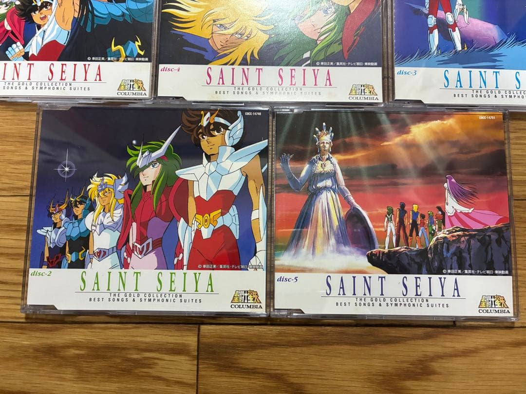 聖闘士星矢 CD THE GOLD COLLECTION ゴールド コレクション