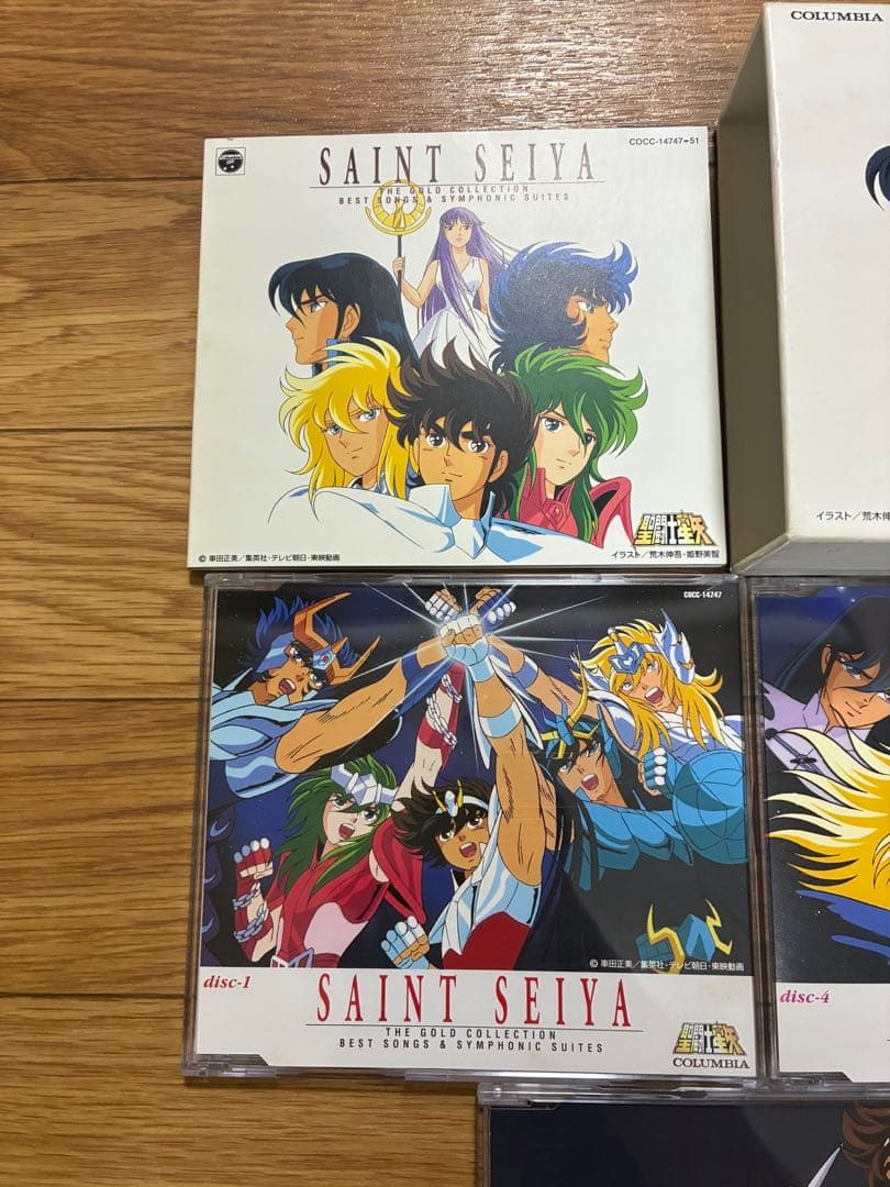 聖闘士星矢 CD THE GOLD COLLECTION ゴールド コレクション