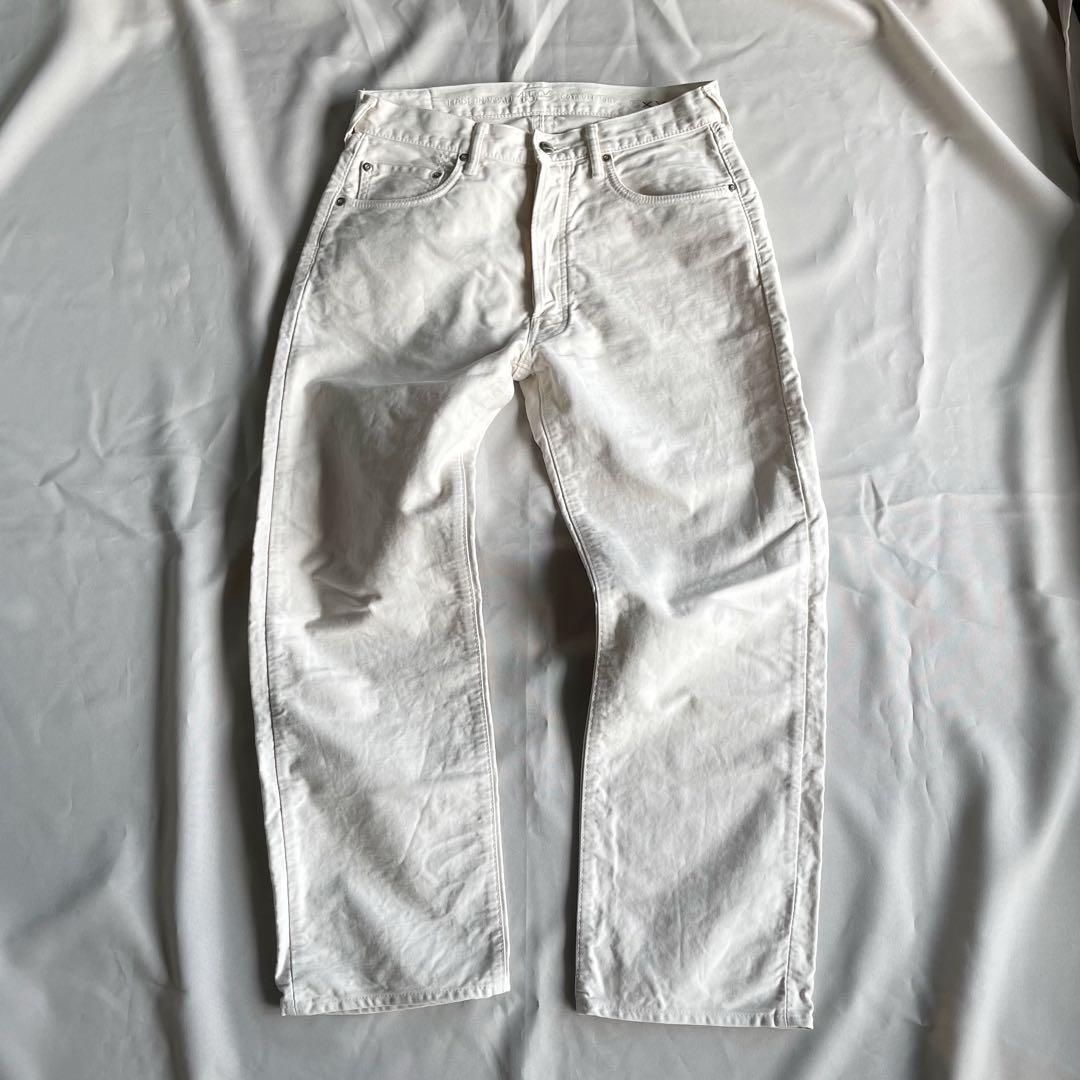 45R もち米サテンのフロントリバーパンツ 日本製