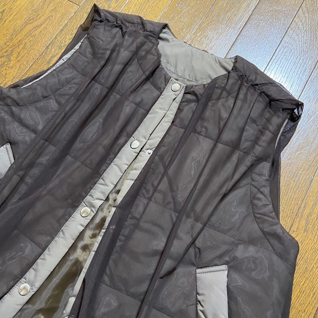 【Eito stan】チュール中綿ベスト quaranciel パンツ