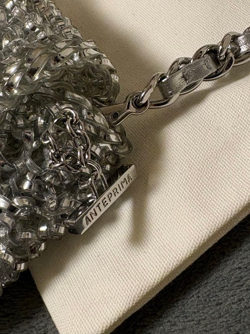 appleさま専用 ANTEPRIMA ルッケット シルバー ショルダーバッグ