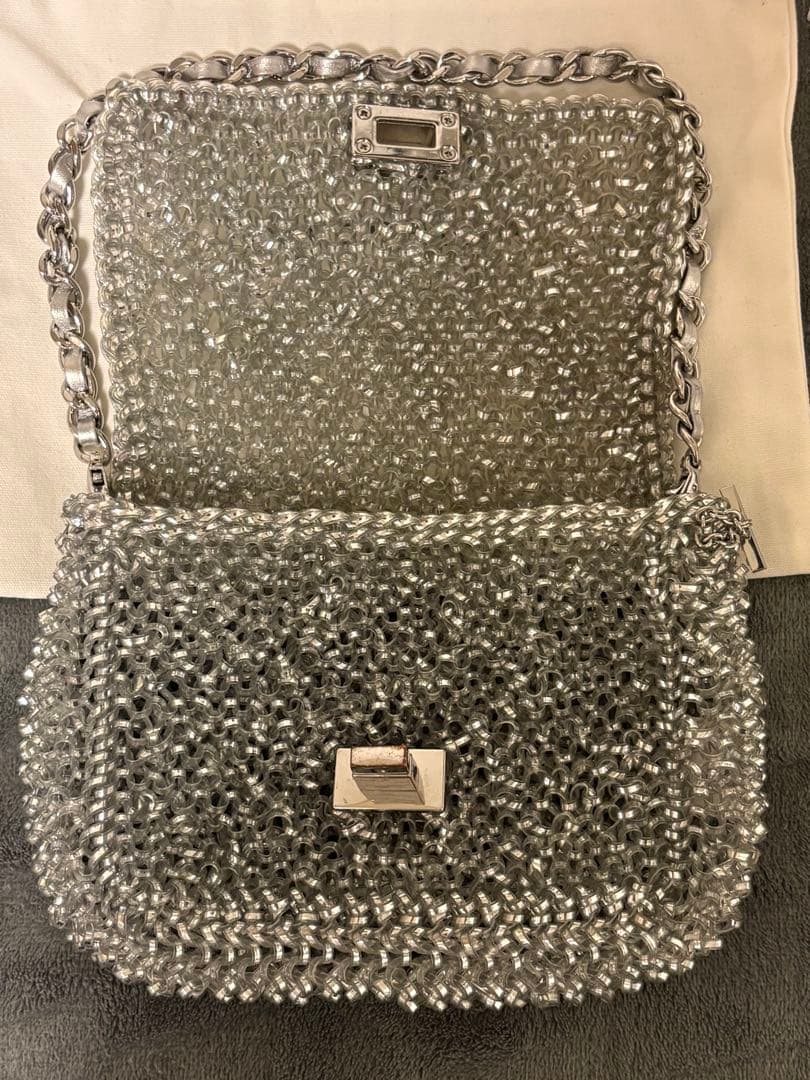 appleさま専用 ANTEPRIMA ルッケット シルバー ショルダーバッグ