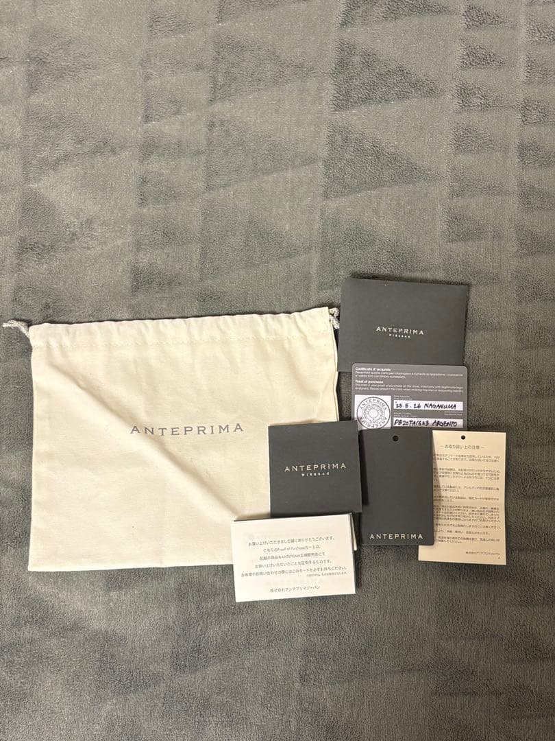appleさま専用 ANTEPRIMA ルッケット シルバー ショルダーバッグ