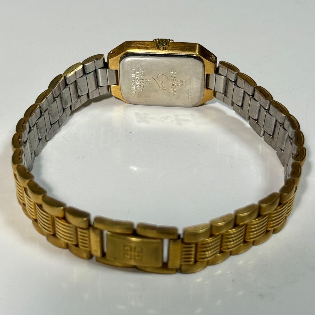 GIVENCHY ジバンシィ 227 白文字盤 レディース ゴールド