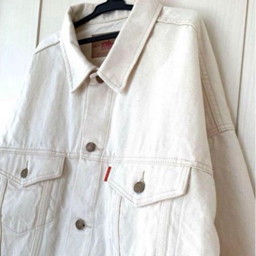 定価18,700円　ビッグシルエットデニムジャケット　アングリッド　アイボリー