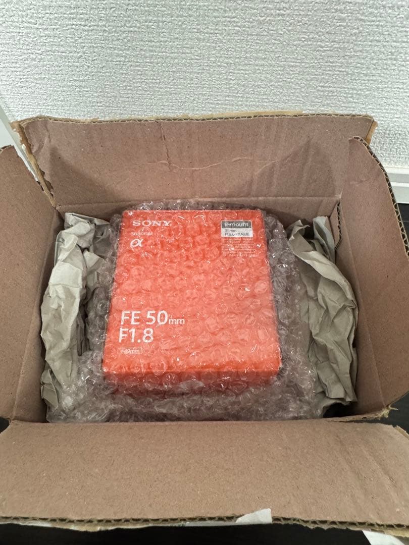 PLフィルター付き! SONY FE50mmf1.8
