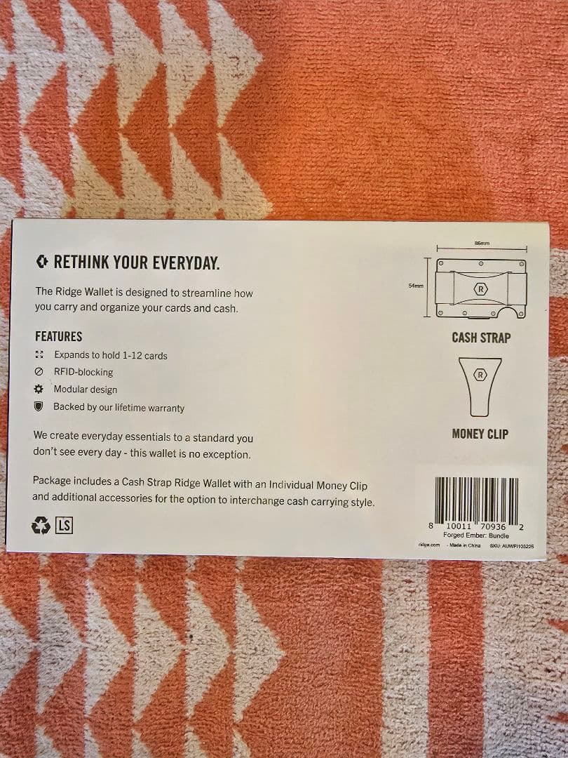 【新品未使用品】The Ridge Forged Ember