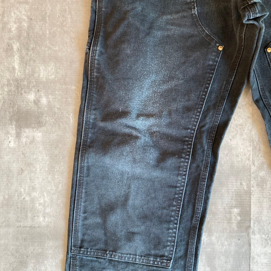 激渋USA製✨Carhartt（W34）ダブルニーペインターパンツ/ワーク