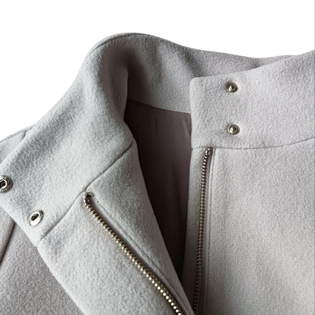 【アルアバイル】ビーバースタンドショートコート S ショート丈 22AW