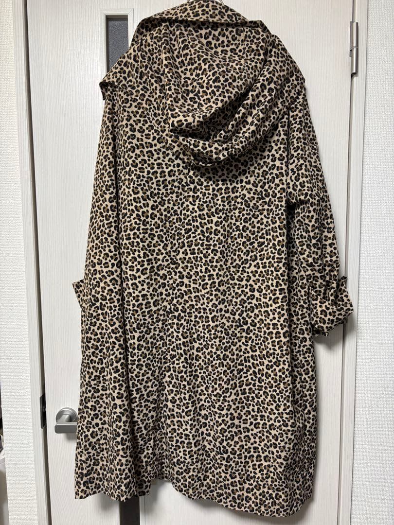 新品　トラディショナルウェザーウェア　フード レオパード レイン　コート