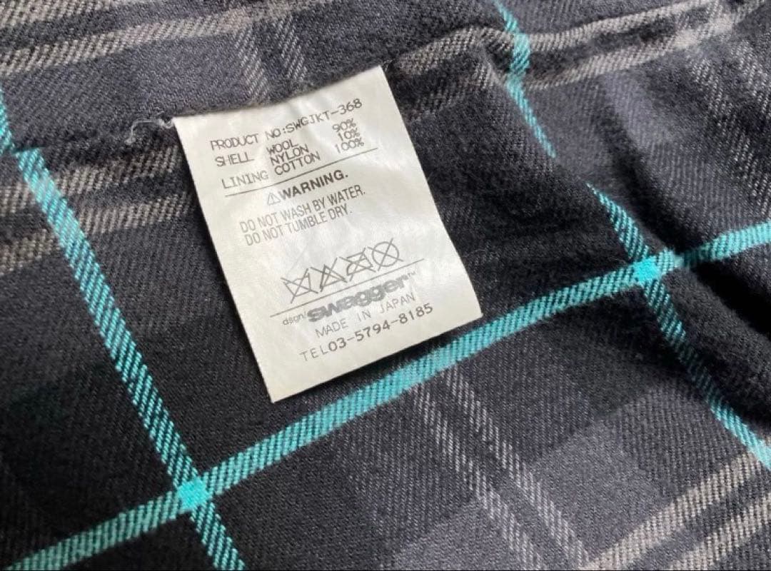 希少☆00's SWAGGER スワッガー ダッフルコート ウール L 裏原