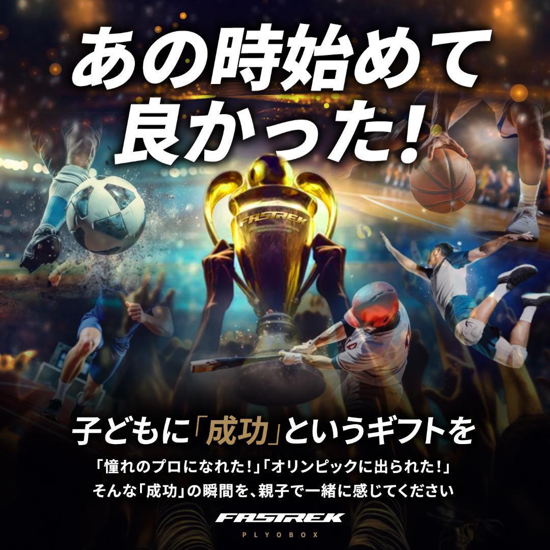 【元Jリーガー監修】FASTREK プライオボックス ジャンプボックス 3段