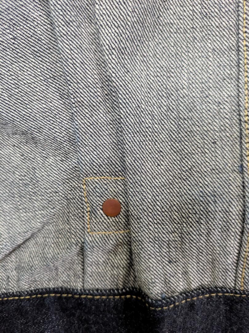 大戦モデルデニムジャケット ハンドメイド 42 Mサイズ Tバック