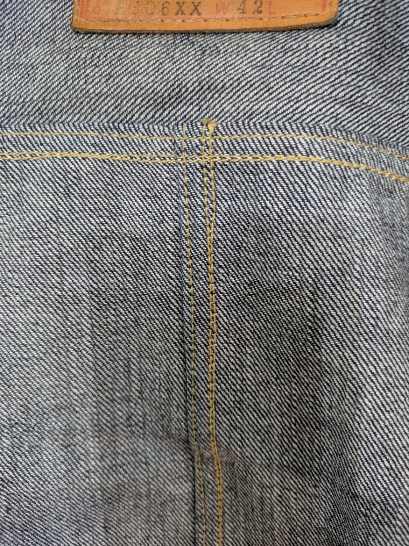 大戦モデルデニムジャケット ハンドメイド 42 Mサイズ Tバック