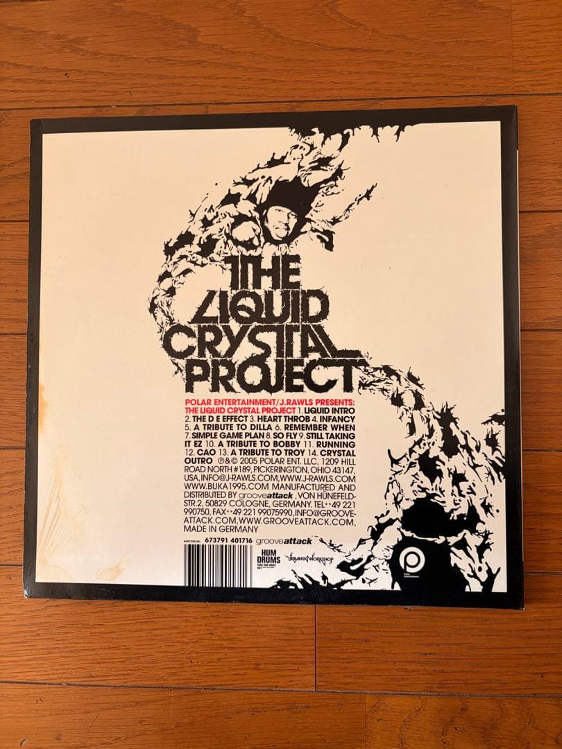 洋楽 THE LIQUID CRYSTAL PROJECT J. RAWLS 2LP
