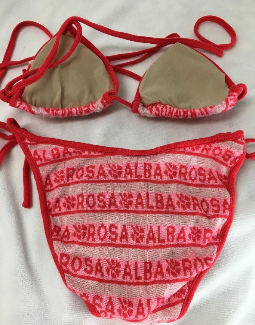 アルバローザ 希少 クリーニング済み 90s ギャル 当時物 水着 上下セット