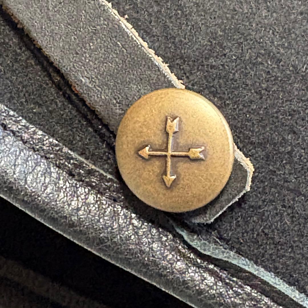 【未使用品級】KAPITAL キャピタル フェルト ジョッキー帽 ウール 黒