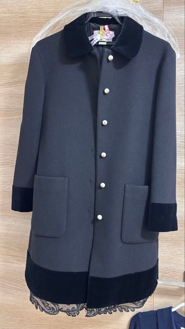 GUCCI ブラックコート サイズ40