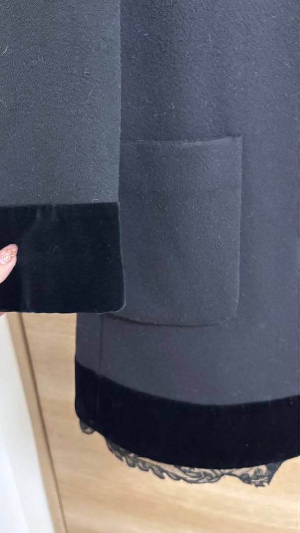 GUCCI ブラックコート サイズ40