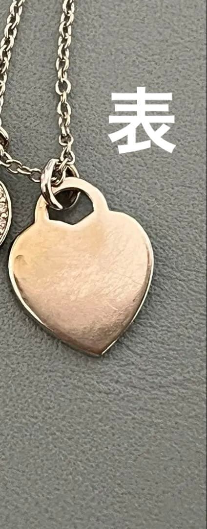 リターントゥティファニー　ホワイトゴールド　ダイヤ　ネックレス　wg