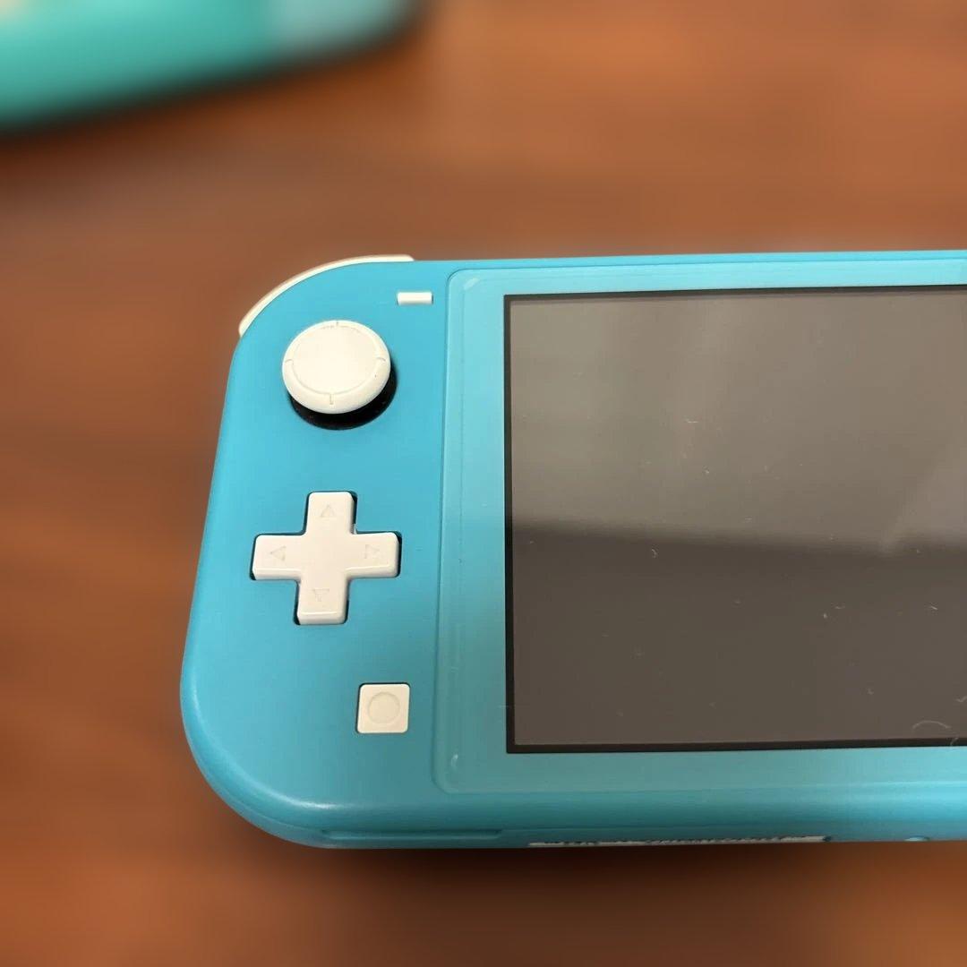 Nintendo Switch Lite ターコイズ　ケース microSD付き
