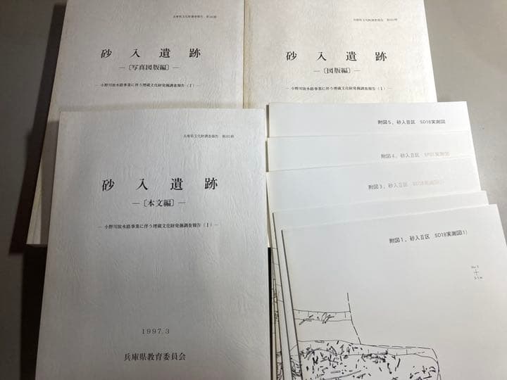 砂入遺跡　〔本文編〕〔図版編〕〔写真図版編〕