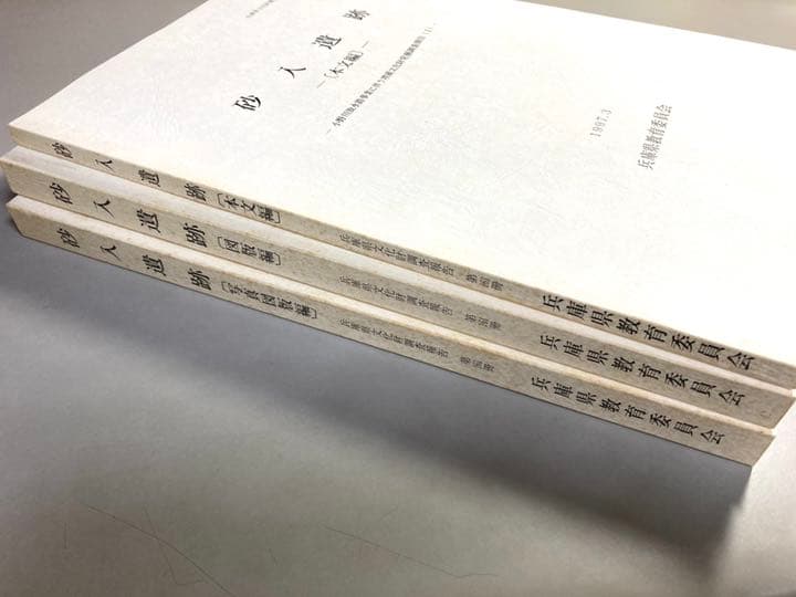 砂入遺跡　〔本文編〕〔図版編〕〔写真図版編〕