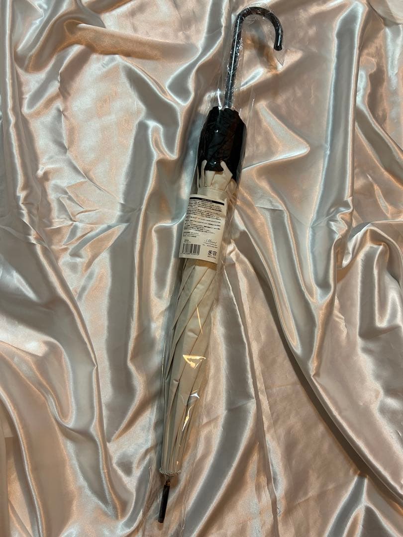 Rady フリルバイカラー日傘【ホワイト】