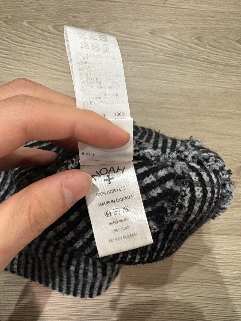 NOAH Tri-Color Beanie フリーサイズ