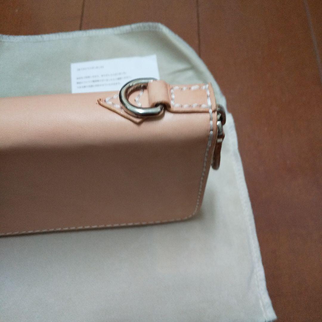 ヌメ革レザー 長財布 ラウンドファスナー田中革具