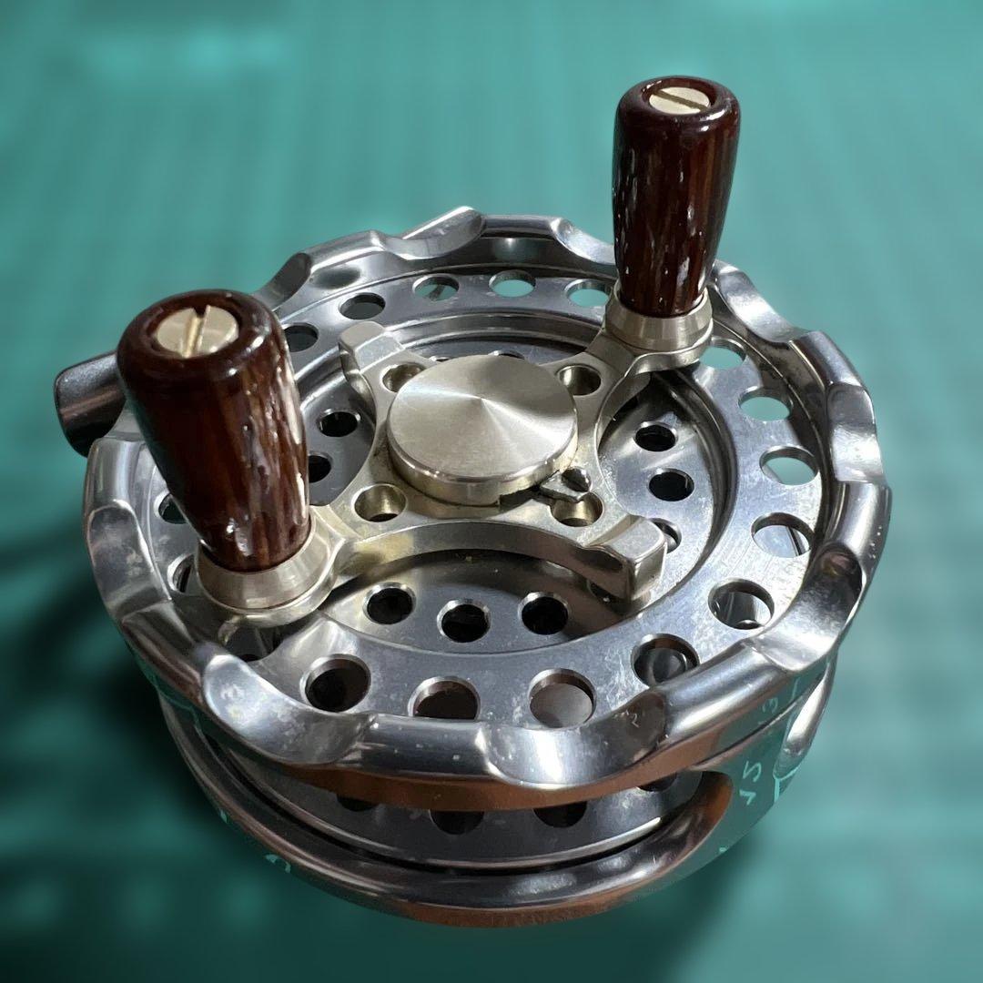 リョービ　メタロイヤルチヌ　607 倍速　黒鯛　ヘチリール