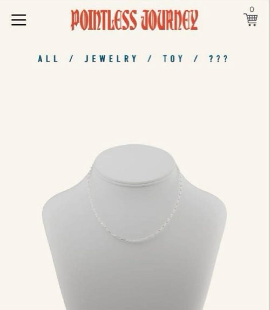 アクセサリー Pointless journey CHAIN NECKLACE