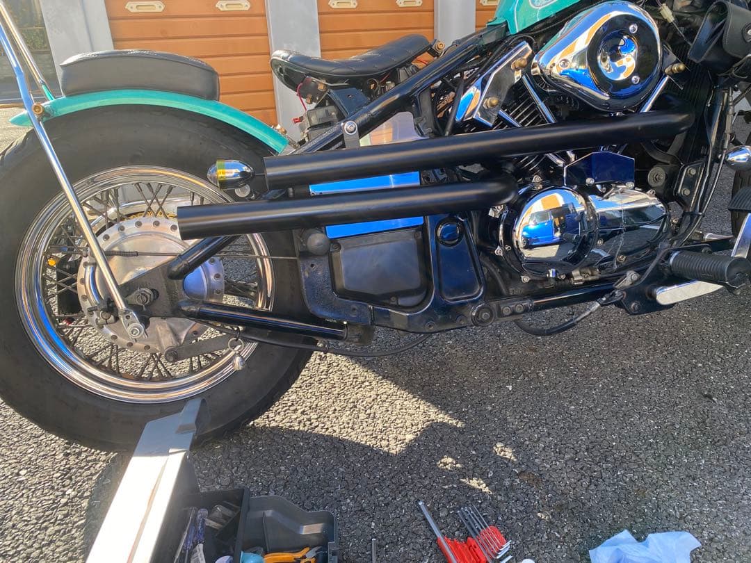 バルカン400 ショットガンマフラーUCC