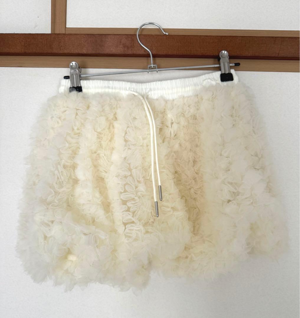 スカート Tulle Balloon Mini Skirt