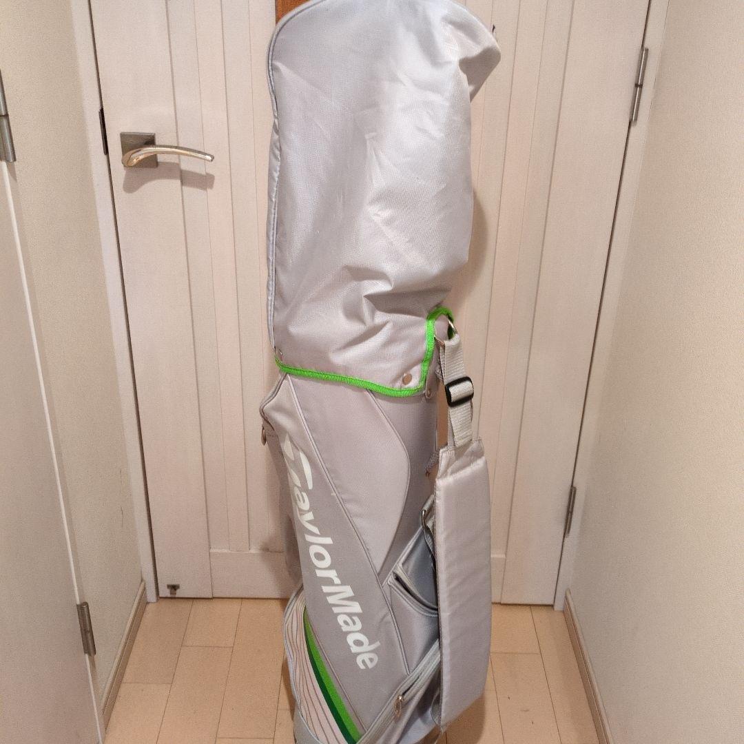 TaylorMade キャディバッグ シルバー/グリーン/レディース
