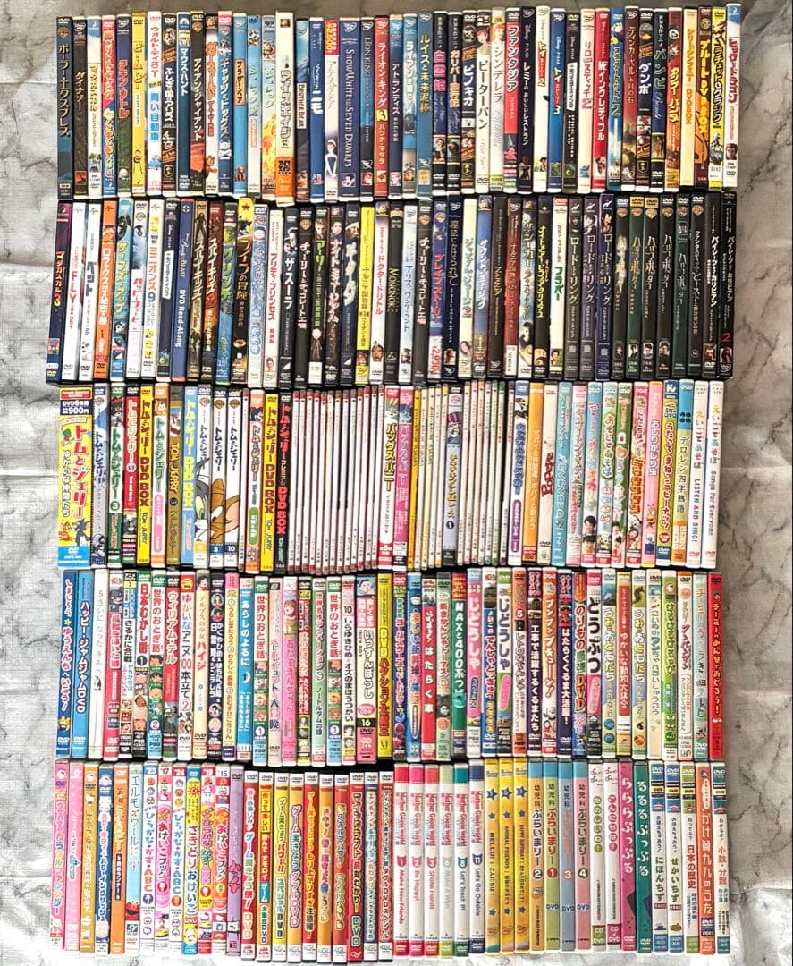 キッズ向けDVD 238作セット✨ ディズニー ピクサー ドリームワークス
