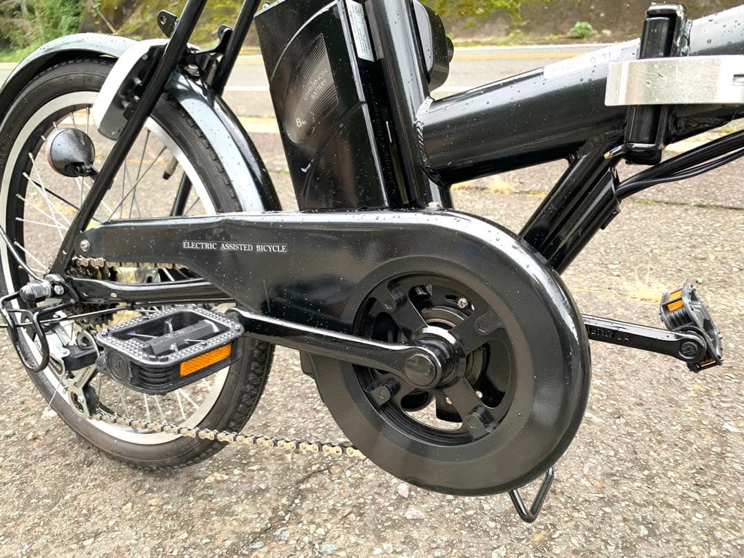 【動作確認済】送料無料 PELTECH 折り畳み電動アシスト自転車6速20インチ