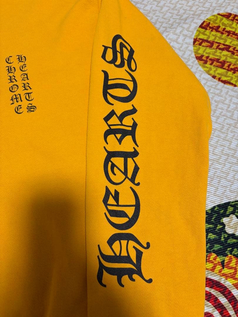 CHROME HEARTS イエロースウェット