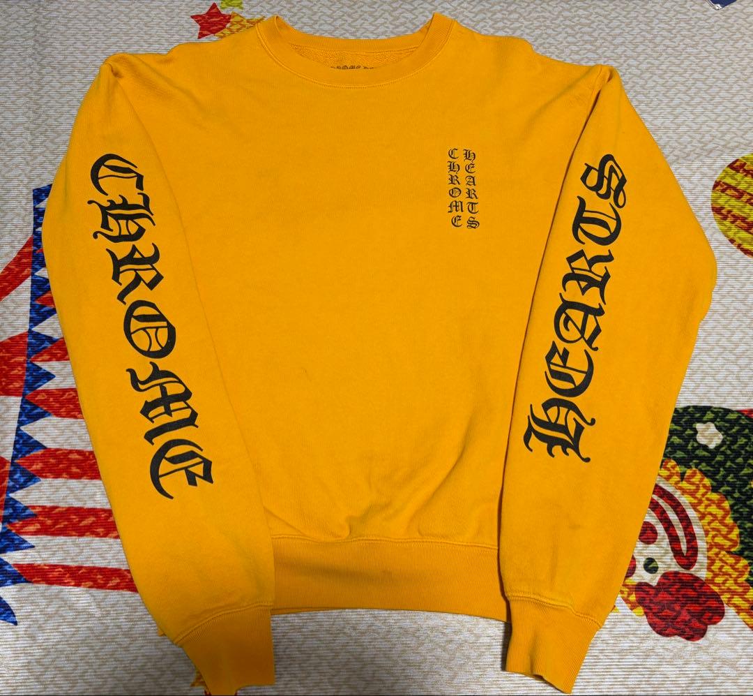CHROME HEARTS イエロースウェット