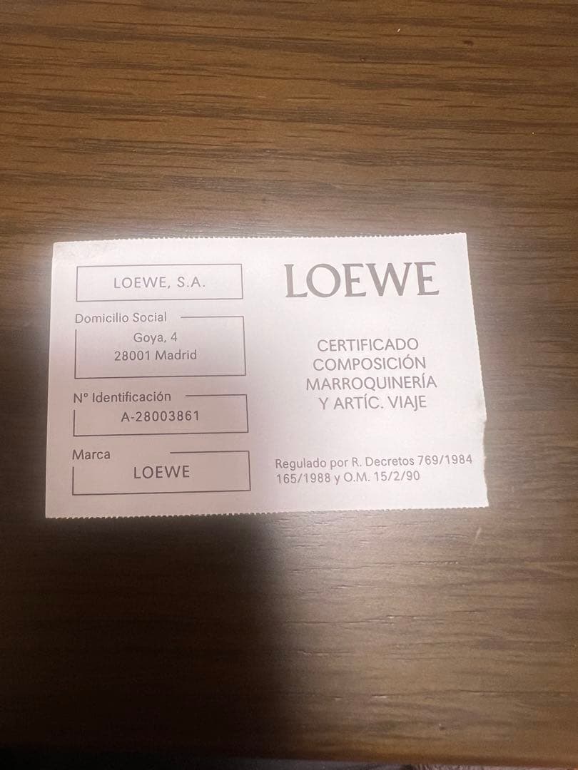 定価10万K24G仕上げほぼ新品LOEWEロエベアナグラムペンダントネックレス