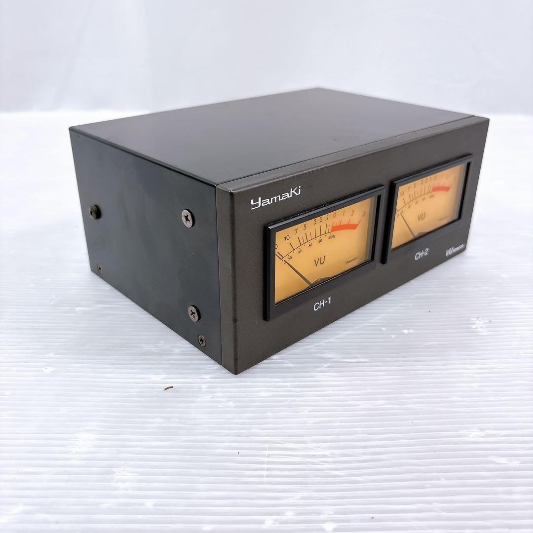 【極美品】Yamaki ヤマキ電機 VUM-A82H VUメーター 業務用