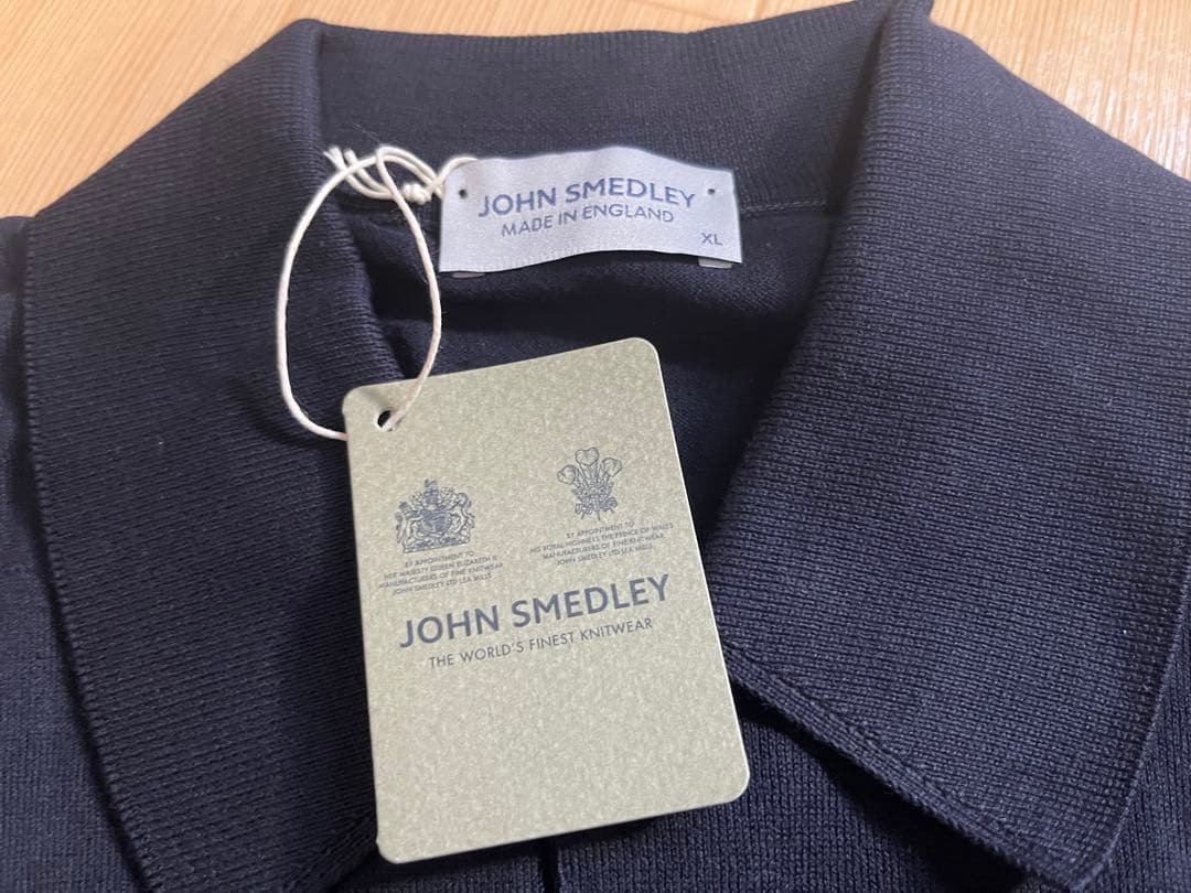 未使用 ジョンスメドレー ISIS ポロシャツ XL シーアイランドコットン