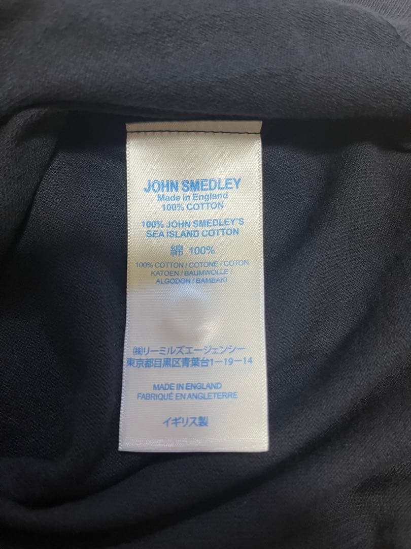 未使用 ジョンスメドレー ISIS ポロシャツ XL シーアイランドコットン