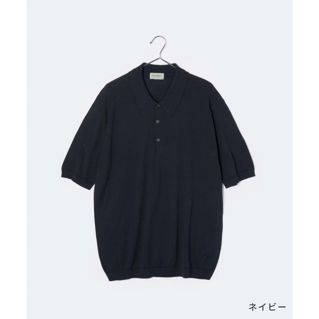 未使用 ジョンスメドレー ISIS ポロシャツ XL シーアイランドコットン