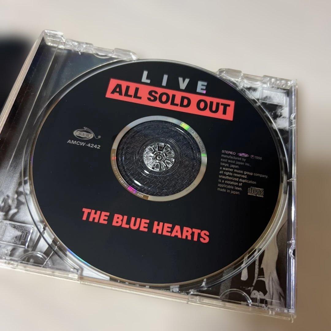 注目❣️廃盤帯付❣️THE BLUEHEARTS LIVE ALL SOLDOUT