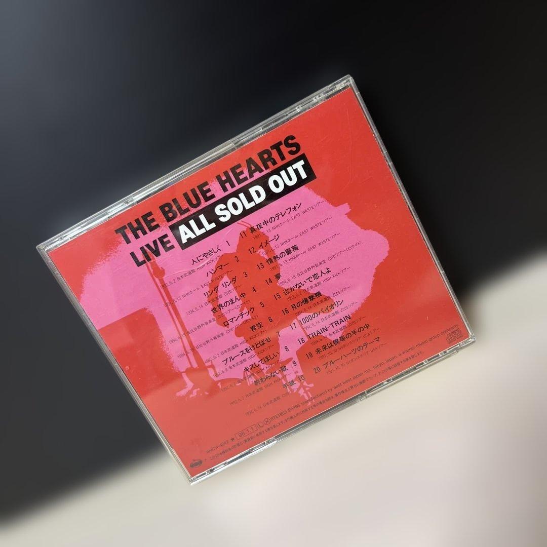 注目❣️廃盤帯付❣️THE BLUEHEARTS LIVE ALL SOLDOUT