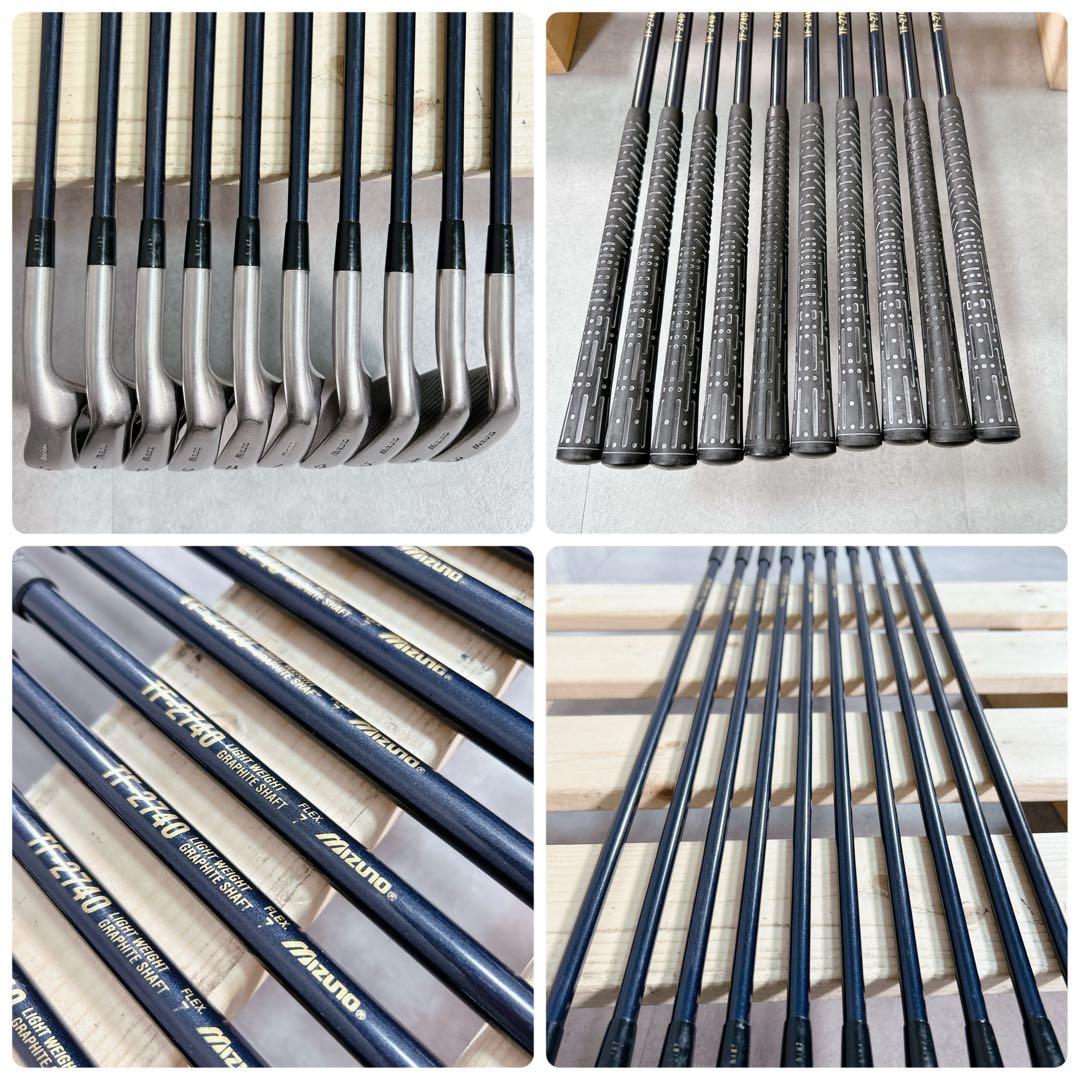 V300 ミズノ ZEPHYR メンズ ゴルフ クラブ フルセット 豪華 青