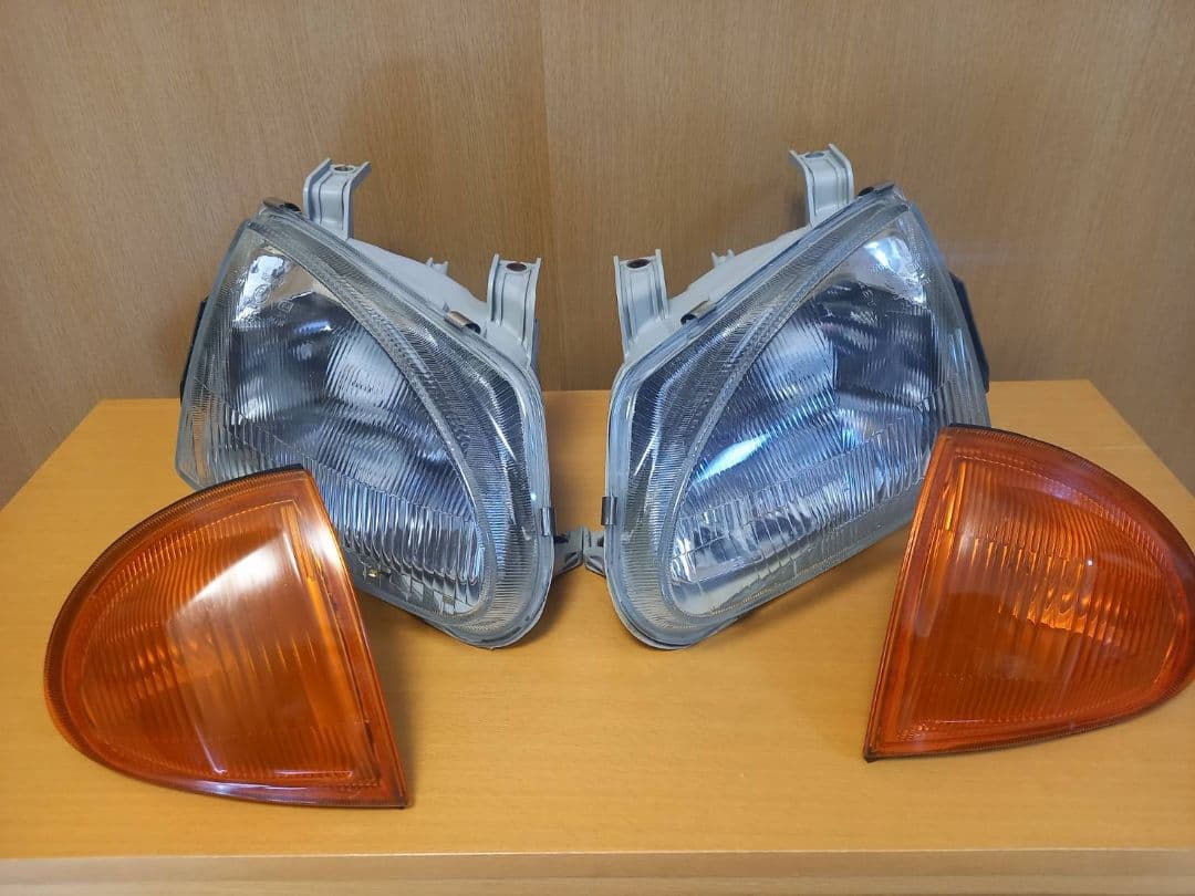 CR-Xデルソル用 イギリス(EC)仕様ガラスヘッドライト